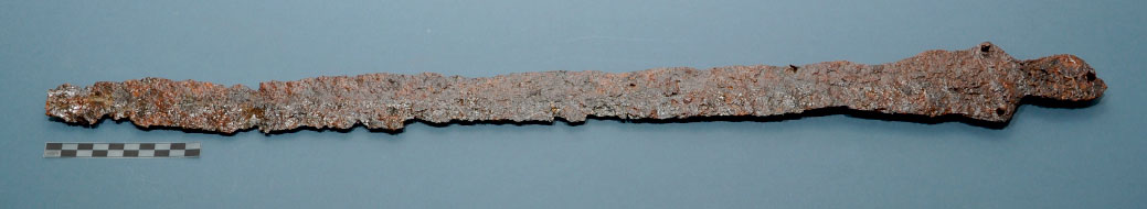 Eisenschwert aus dem Grabhügel bei Sindolsheim